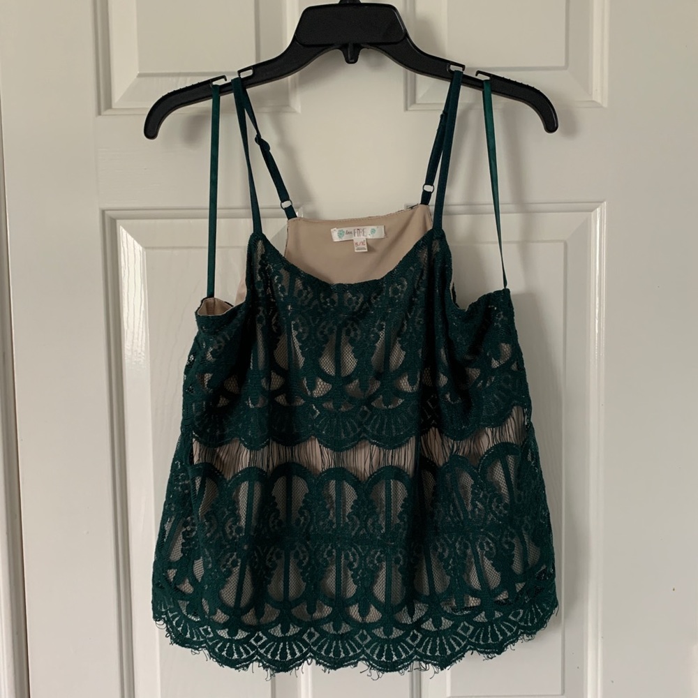 Love, Fire Crocheted Blouse